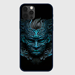 Чехол для iPhone 12 Pro Max Маска волшебника, цвет: 3D-черный