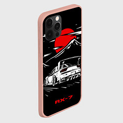 Чехол для iPhone 12 Pro Max Мазда RX - 7 JDM Style, цвет: 3D-светло-розовый — фото 2