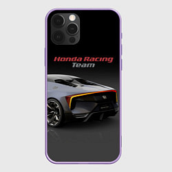 Чехол для iPhone 12 Pro Max Honda Racing Team - Japan, цвет: 3D-сиреневый