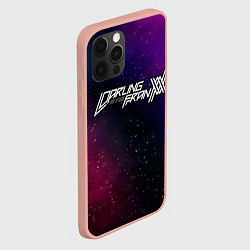 Чехол для iPhone 12 Pro Max Darling in the FranXX gradient space, цвет: 3D-светло-розовый — фото 2