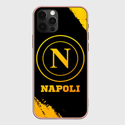 Чехол iPhone 12 Pro Max Napoli - gold gradient