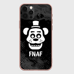 Чехол iPhone 12 Pro Max FNAF glitch на темном фоне