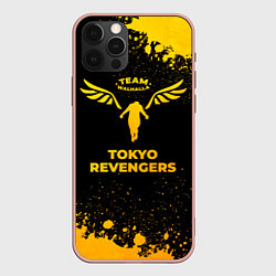 Чехол iPhone 12 Pro Max Tokyo Revengers - gold gradient