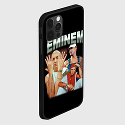 Чехол для iPhone 12 Pro Max Eminem Slim Shady, цвет: 3D-черный — фото 2