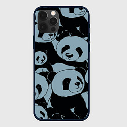 Чехол для iPhone 12 Pro Max Panda summer song, цвет: 3D-черный