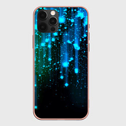 Чехол для iPhone 12 Pro Max Space - starfall, цвет: 3D-светло-розовый