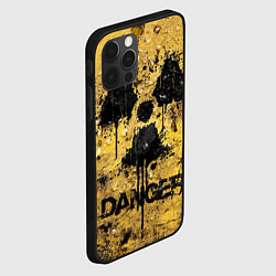Чехол для iPhone 12 Pro Max Danger radiation, цвет: 3D-черный — фото 2