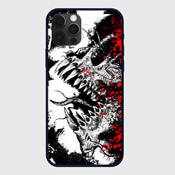 Чехол для iPhone 12 Pro Max Демон внутри меня, цвет: 3D-черный