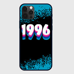 Чехол для iPhone 12 Pro Max Made in 1996: vintage art, цвет: 3D-черный