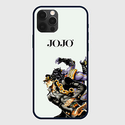 Чехол для iPhone 12 Pro Max Стенд Джотаро Куджо Star Platinum, цвет: 3D-черный