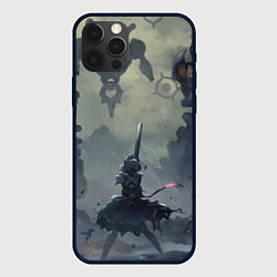 Чехол для iPhone 12 Pro Max Genshin Impact - Ноэль готовится к битве, цвет: 3D-черный