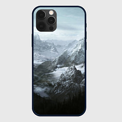 Чехол для iPhone 12 Pro Max Природа Скайрима, цвет: 3D-черный