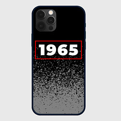 Чехол для iPhone 12 Pro Max 1965 - в красной рамке на темном, цвет: 3D-черный