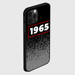 Чехол для iPhone 12 Pro Max 1965 - в красной рамке на темном, цвет: 3D-черный — фото 2