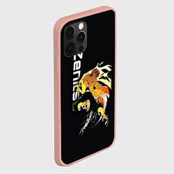 Чехол для iPhone 12 Pro Max Зеницу Агацуме: Клинок, рассекающий демонов, цвет: 3D-светло-розовый — фото 2