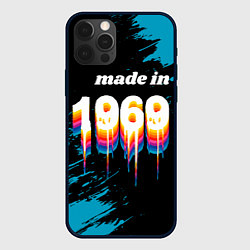 Чехол для iPhone 12 Pro Max Made in 1969: liquid art, цвет: 3D-черный