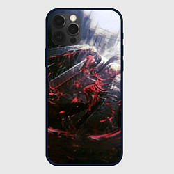 Чехол iPhone 12 Pro Max Человек-бензопила - Дэнджи атакует