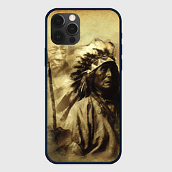 Чехол для iPhone 12 Pro Max Старейшина, цвет: 3D-черный