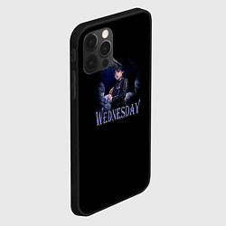 Чехол для iPhone 12 Pro Max Wednesday с зонтом, цвет: 3D-черный — фото 2