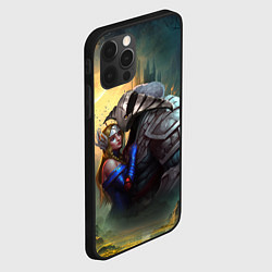 Чехол для iPhone 12 Pro Max Sven and Crystal Maiden, цвет: 3D-черный — фото 2
