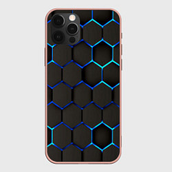 Чехол для iPhone 12 Pro Max Stone slab, цвет: 3D-светло-розовый