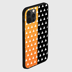 Чехол для iPhone 12 Pro Max Зеницу клинок рассекающий демонов кимоно, цвет: 3D-черный — фото 2