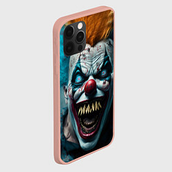 Чехол для iPhone 12 Pro Max Бешенный клоун, цвет: 3D-светло-розовый — фото 2