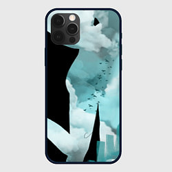Чехол для iPhone 12 Pro Max Мое небо, цвет: 3D-черный