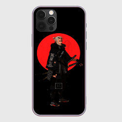 Чехол iPhone 12 Pro Max The Witcher Геральт самурай