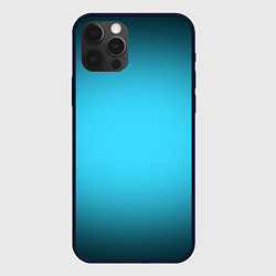Чехол для iPhone 12 Pro Max Небесный градиент, цвет: 3D-черный