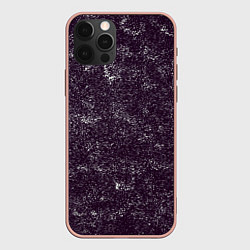 Чехол для iPhone 12 Pro Max Гранжевая шумовая текстура, цвет: 3D-светло-розовый