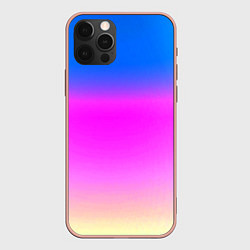 Чехол iPhone 12 Pro Max Неоновые краски космоса