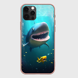 Чехол iPhone 12 Pro Max Я акула туруру