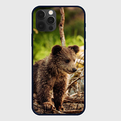Чехол для iPhone 12 Pro Max Медвежонок красавец, цвет: 3D-черный