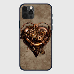 Чехол iPhone 12 Pro Max Стимпанк сердце