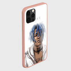 Чехол для iPhone 12 Pro Max XXXTentacion - art, цвет: 3D-светло-розовый — фото 2