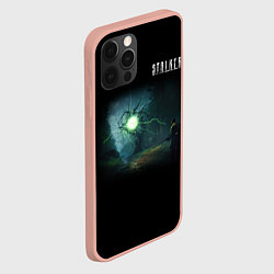 Чехол для iPhone 12 Pro Max STALKER аномалия, цвет: 3D-светло-розовый — фото 2