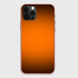 Чехол iPhone 12 Pro Max Кислотный оранжевый с градиентом