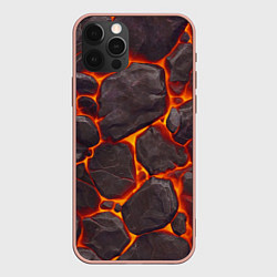 Чехол iPhone 12 Pro Max Каменная лава