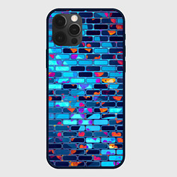 Чехол для iPhone 12 Pro Max Кирпичные сердца, цвет: 3D-черный