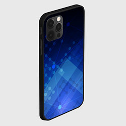 Чехол для iPhone 12 Pro Max Геометрия элементов, цвет: 3D-черный — фото 2