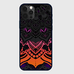 Чехол iPhone 12 Pro Max Цветастый узор