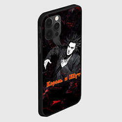 Чехол для iPhone 12 Pro Max Черно-белый рисунок Горшка КиШ, цвет: 3D-черный — фото 2