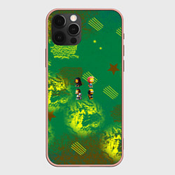 Чехол для iPhone 12 Pro Max Simpson children, цвет: 3D-светло-розовый