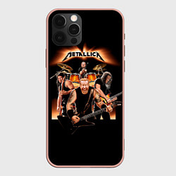 Чехол iPhone 12 Pro Max Metallica - метал-группа