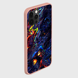 Чехол для iPhone 12 Pro Max Размытые космические краски, цвет: 3D-светло-розовый — фото 2