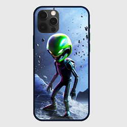 Чехол iPhone 12 Pro Max Alien during a space storm