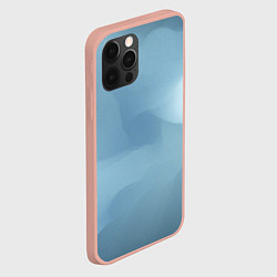 Чехол для iPhone 12 Pro Max Синий туман, цвет: 3D-светло-розовый — фото 2