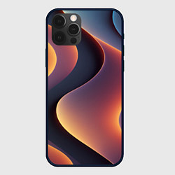 Чехол iPhone 12 Pro Max Светящиеся волны