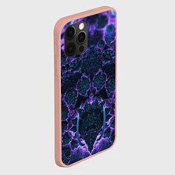 Чехол для iPhone 12 Pro Max Фрактальное искусство, цвет: 3D-светло-розовый — фото 2